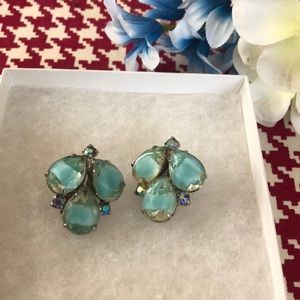 🌼Stunning Estate Rock Candy Style Earrings